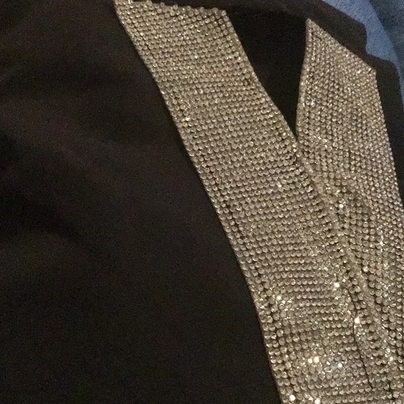 Zara rhinestone shimmer miniskirt NWT - Picture 8 of 8